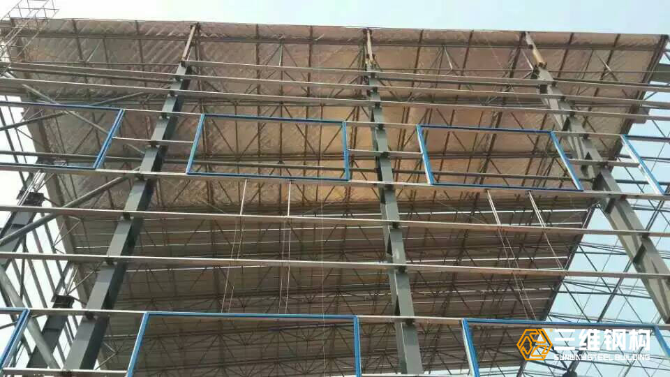 三維鋼結構安裝圖示