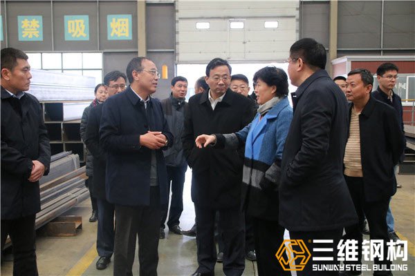 棗莊副市長霍媛媛，滕州市委書記邵士官蒞臨檢查