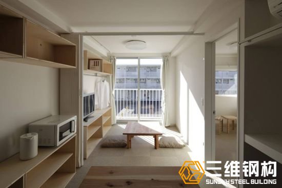 三維鋼結(jié)構(gòu)住宅案例