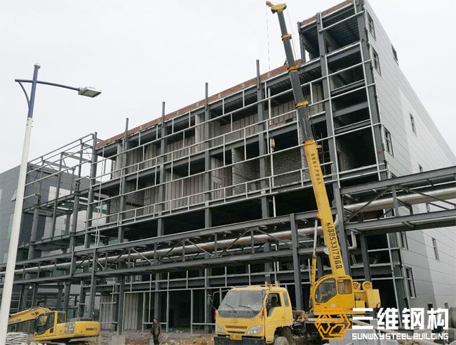 三維鋼結構工程施工測量工作